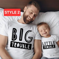 Matching father and son shirt, funny father and son shirts, first father's day, dad and baby shirt, gift for dad, gift for new dad, matching