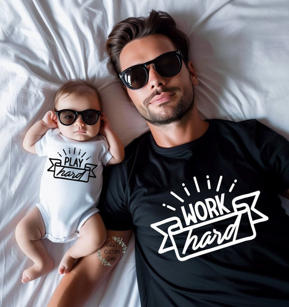Matching father and son shirt, funny father and son shirts, first father's day, dad and baby shirt, gift for dad, gift for new dad, matching