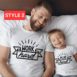 Matching father and son shirt, funny father and son shirts, first father's day, dad and baby shirt, gift for dad, gift for new dad, matching