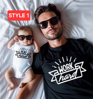 Matching father and son shirt, funny father and son shirts, first father's day, dad and baby shirt, gift for dad, gift for new dad, matching