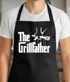 The grill father, grill father, Fathers day apron, Fathers day gift, funny gift for him, funny gifts for father, apron for father, apron