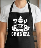 Grill Master Grandpa Apron