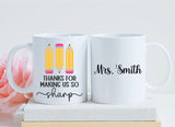 Personalized teacher mug gift, teacher appreciation gifts, custom teacher mug, personalized teacher gift, gift for best teacher, teacher mug