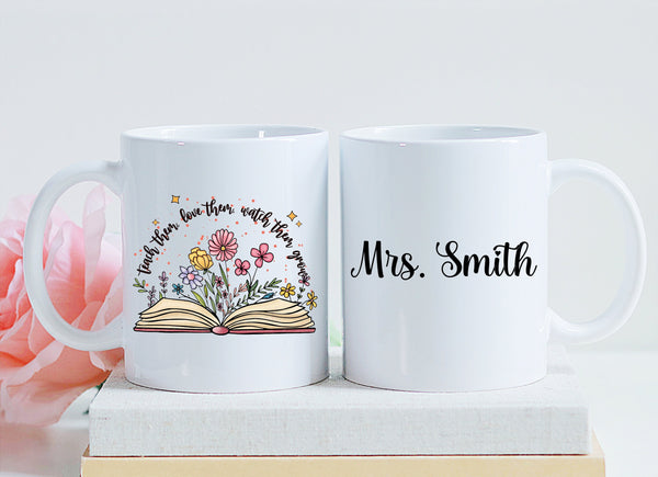 Personalized teacher mug gift, teacher appreciation gifts, custom teacher mug, personalized teacher gift, gift for best teacher, teacher mug