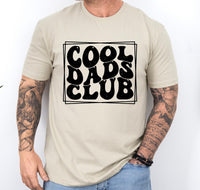 Cool Dads Club shirt, custom Father's day shirt, gift for dad, custom shirt for dad from kids, gift for new dad, gift for cool dad, cool dad