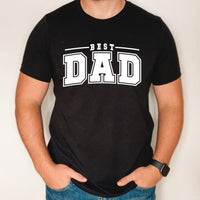 Best Dad shirt, custom Father's day shirt, gift for dad, custom shirt for best dad from kids, gift for new dad, gift for best dad, best dad