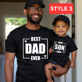 Matching father and son shirt, funny father and son shirts, first father's day, dad and baby shirt, gift for dad, gift for new dad, matching