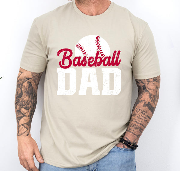 Baseball DAD shirt, Baseball fan dad shirt gift, gift for dad, father's day gift, baseball shirt, baseball dad custom gift, men baseball tee