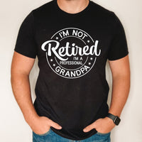 Retired Grandpa shirt, father's day gift for grandpa, custom grandpa shirt, gift for retired grandpa, funny retired grandpa shirt