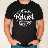 Retired Grandpa shirt, father's day gift for grandpa, custom grandpa shirt, gift for retired grandpa, funny retired grandpa shirt
