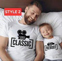 Matching father and son shirt, funny father and son shirts, first father's day, dad and baby shirt, gift for dad, gift for new dad, matching