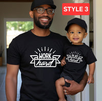 Matching father and son shirt, funny father and son shirts, first father's day, dad and baby shirt, gift for dad, gift for new dad, matching