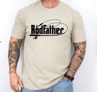 Rod Father shirt, custom Father's day shirt, gift for dad, custom shirt for dad from kids, gift for fishing dad, gift for fishing grandpa