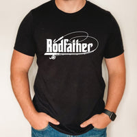 Rod Father shirt, custom Father's day shirt, gift for dad, custom shirt for dad from kids, gift for fishing dad, gift for fishing grandpa