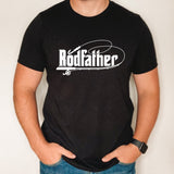 Rod Father shirt, custom Father's day shirt, gift for dad, custom shirt for dad from kids, gift for fishing dad, gift for fishing grandpa