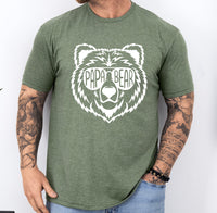 Papa Bear shirt, custom Father's day shirt, gift for dad, custom dad shirt from kids, funny dad shirt, papa shirt, gift for dad, papa bear