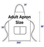 Personalized Daddy and Kid Matching Apron