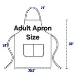 Personalized Daddy and Me Matching Apron, custom father and kids apron set, Father's day gift from kids, gift for chef dad, custom apron