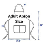 Personalized Daddy and Me Matching Apron, custom father and kids apron set, Father's day gift from kids, gift for chef dad, custom apron