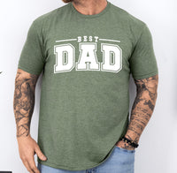 Best Dad shirt, custom Father's day shirt, gift for dad, custom shirt for best dad from kids, gift for new dad, gift for best dad, best dad