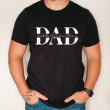 Personalized Dad shirt with kids names, custom Father's day shirt, gift for dad, gift for new dad, personalized gifts for dad from kids