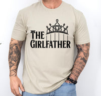 The Girl Father shirt, funny dad shirt, father's day gift from kids, funny gift to dad, gift for girl dad, gift for girl dad to be