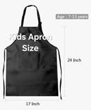 Personalized Daddy and Kid Matching Apron