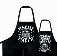 Personalized Daddy and Me Matching Apron, custom father and kids apron set, Father's day gift from kids, gift for chef dad, custom apron