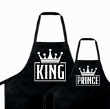 Personalized Daddy and Me Matching Apron, custom father and kids apron set, Father's day gift from kids, gift for chef dad, custom apron