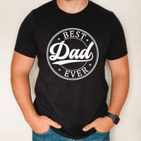 Best Dad Ever shirt, custom Father's day shirt, gift for dad, custom shirt for best dad from kids, gift for new dad, gift for best dad