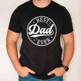 Best Dad Ever shirt, custom Father's day shirt, gift for dad, custom shirt for best dad from kids, gift for new dad, gift for best dad