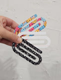 Jumbo Acrylic Paperclip Sublimation Blanks, Jumbo Bookmark Clip Blank, Notebook Clip Blank for Sublimation, Acrylic sublimation blanks