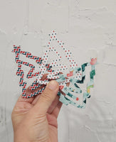 Jumbo Christmas Tree shape paperclip Sublimation Acrylic blank, custom cut Acrylic Blank for Sublimation,blank Acrylic book clip sublimation