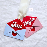 Valentine's Love Letter Basket Tag