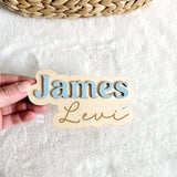 Wooden Name Birth Announcement sign, Newborn Baby round Name plate, Hospital Newborn Photo Prop Sign, Personalized custom Baby Shower Gift