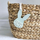 Easter Basket Tag, Personalized Easter Egg Basket name tag, Easter bunny gift basket name tag, first Easter cute name tag, Easter Gift Tag