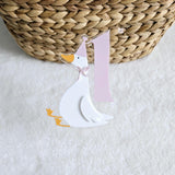 One Silly Goose First Birthday Cake Topper