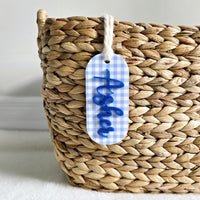 Easter Basket Tag, Personalized Easter Egg Basket name tag, Easter bunny gift basket name tag, first Easter cute name tag, Easter Gift Tag