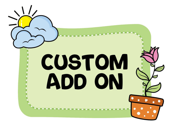 Custom Add On to Orders