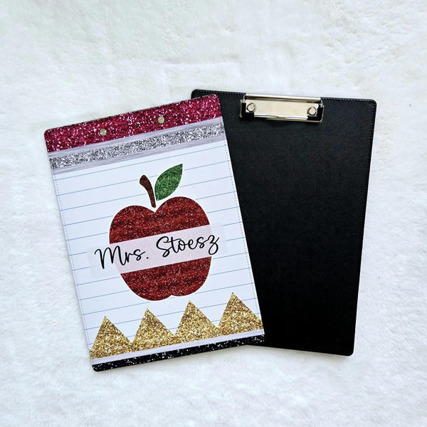 Teacher clipboard, personalized clipboard for teacher gifts, custom teacher school clipboard, end of school year gifts for teachers