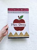 Teacher clipboard, personalized clipboard for teacher gifts, custom teacher school clipboard, end of school year gifts for teachers