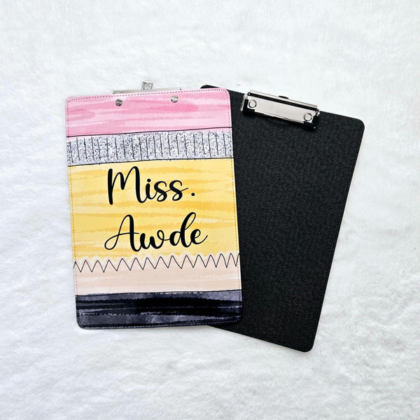 Teacher clipboard, personalized clipboard for teacher gifts, custom teacher school clipboard, end of school year gifts for teachers