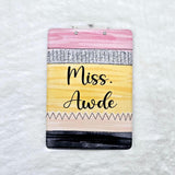 Teacher clipboard, personalized clipboard for teacher gifts, custom teacher school clipboard, end of school year gifts for teachers