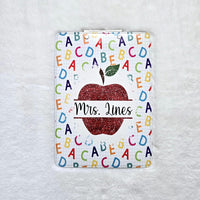 Teacher clipboard, personalized clipboard for teacher gifts, custom teacher school clipboard, end of school year gifts for teachers