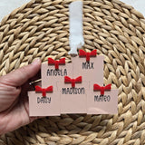Family Name Presents Ornament, Personalized Family Christmas Ornament, Custom Family Name Christmas Tree Ornament gift, 2025 Family Ornament