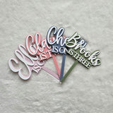 Personalized acrylic cake topper, acrylic first birthday cake topper, cake topper for girl, cake topper for boy, birthday cake topper name
