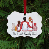 Personalized Christmas Family Ornament 2025