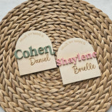 Hello My Name Is Birth Announcement Sign