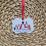 Personalized Christmas Family Ornament 2025