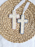 Easter Cross Basket Tag